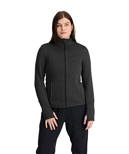 Spyder SLOPE SHERPA FLEECE JACKET, Damen, Schwarz, M von Spyder