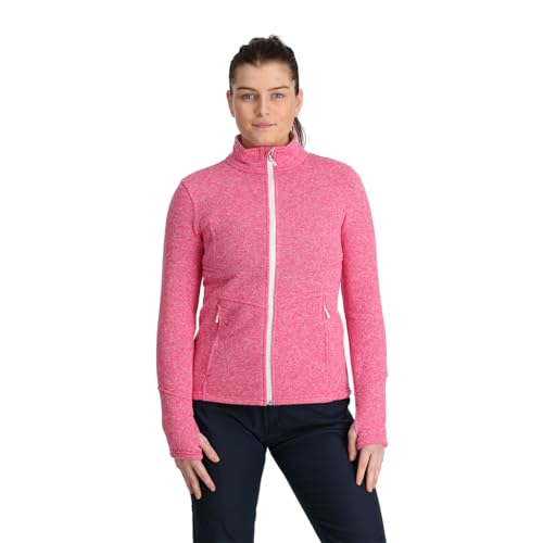 Spyder SOAR FULL ZIP FLEECE JACKET, Damen, Pink, L von Spyder