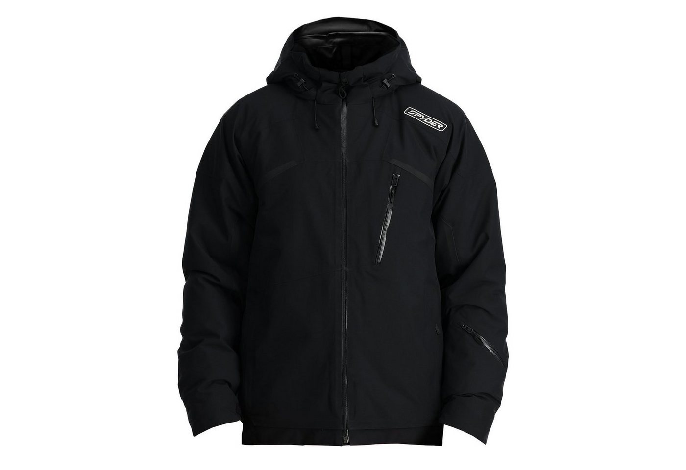 Spyder Skijacke Leader Jacket mit verstell- und abnehmbarem Schneefang von Spyder