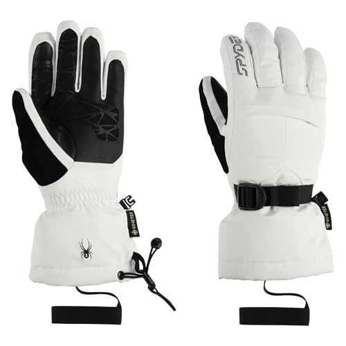 Spyder Synthesis GTX SKI Gloves, Damen, White, L von Spyder