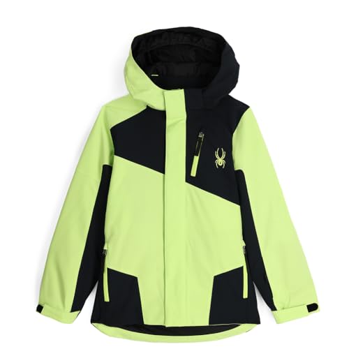 Spyder TURNER JACKET, Boys, Lime Ice, M von Spyder