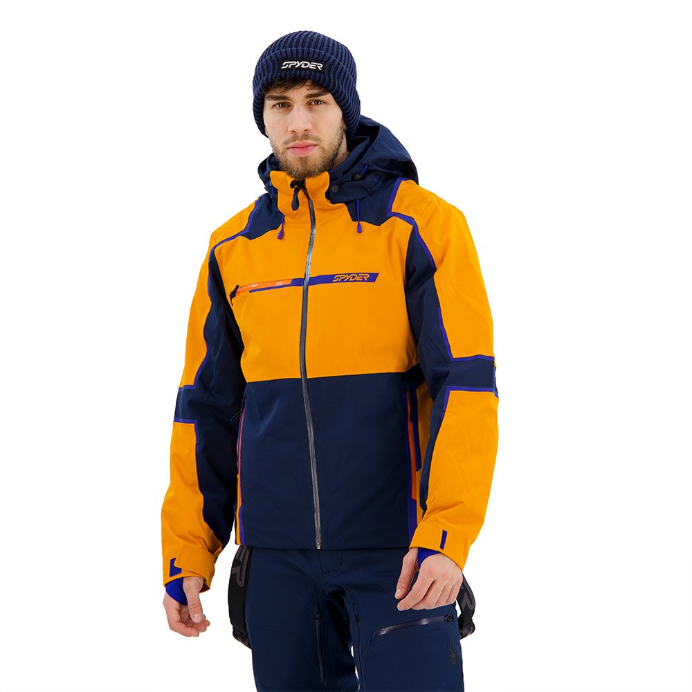 Spyder Titan Jacket Orange 2XL Mann von Spyder