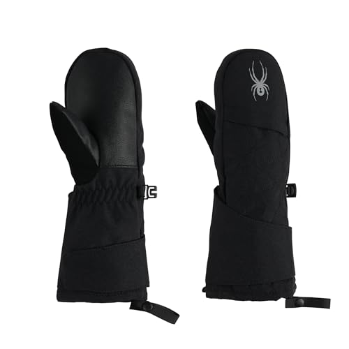 Spyder Toddler Cubby SKI Mittens, Jungen, Black, M Spyder Toddler Cubby SKI Mittens, Jungen, Black, M von Spyder
