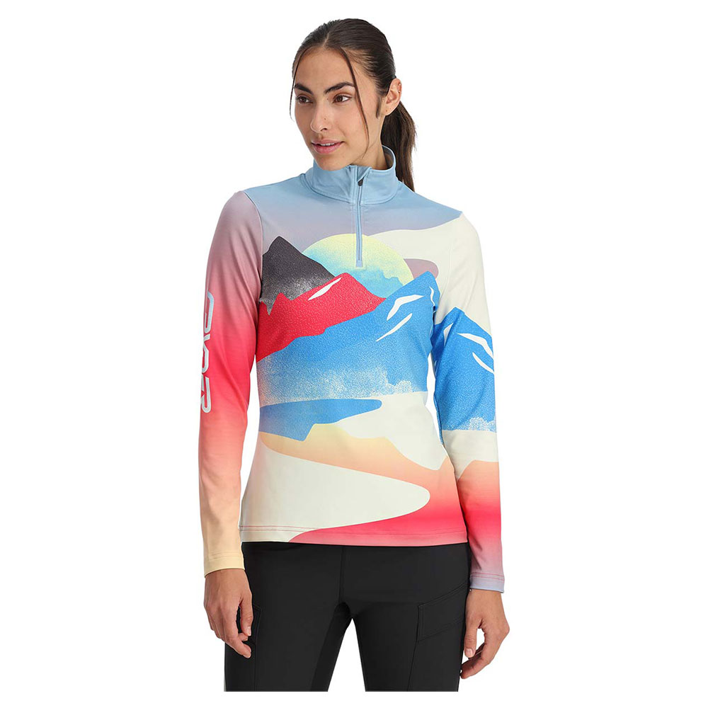 Spyder Vivid Half Zip Sweatshirt Mehrfarbig XL Frau von Spyder