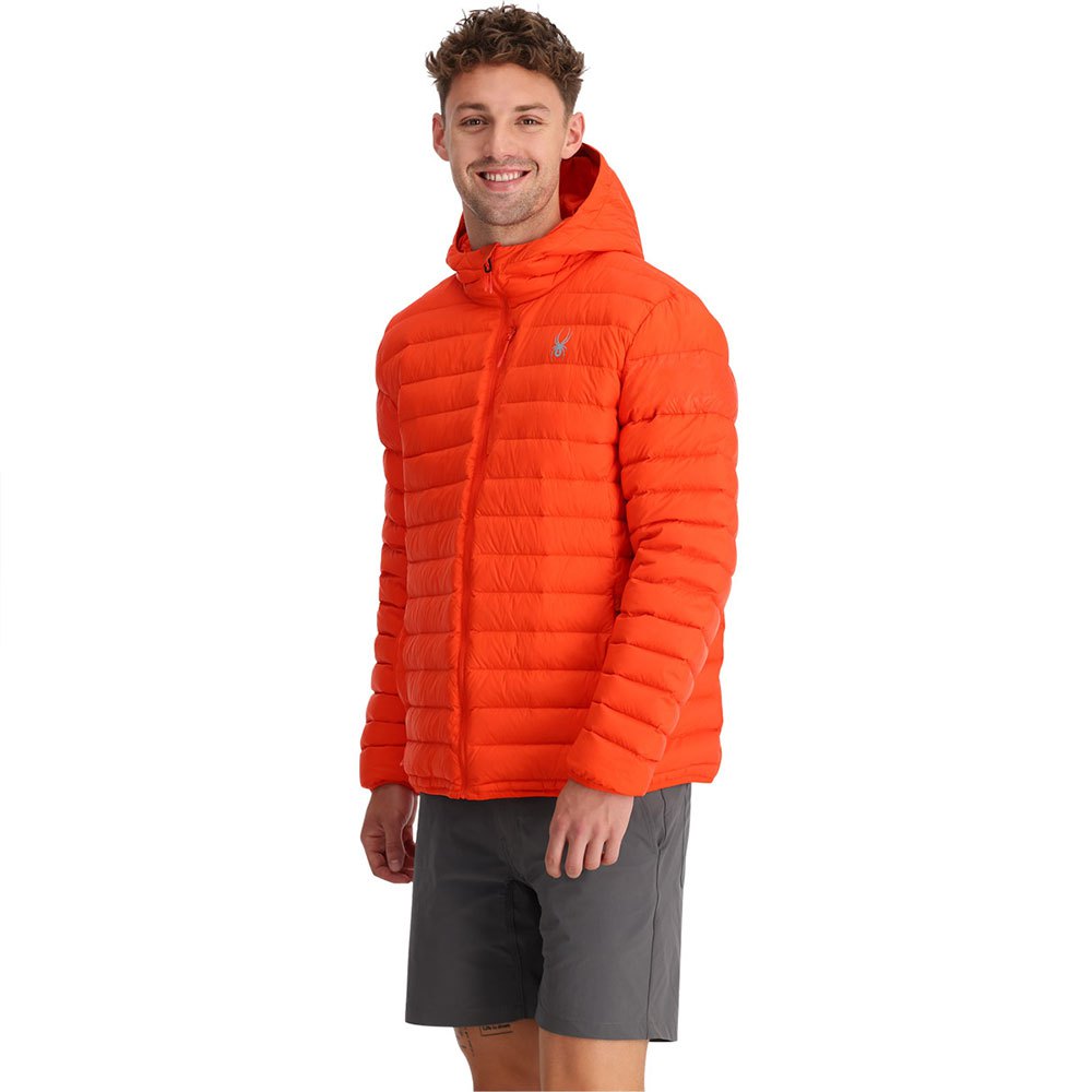 Spyder Zenith Down Jacket Orange S Mann von Spyder