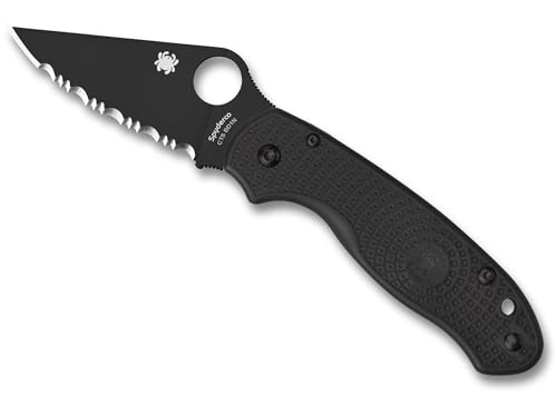 Für 3 - Griff: FRN* Stahl: CTS BD1N - Schliff: SpyderEdge von Spyderco