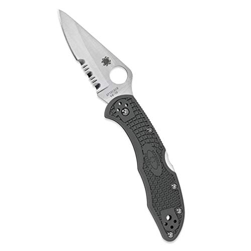 Spyderco, Outdoormesser, Delica 4 Lockback Green, Länge geschlossen: 10.8 cm, Typ: Lockback von Spyderco