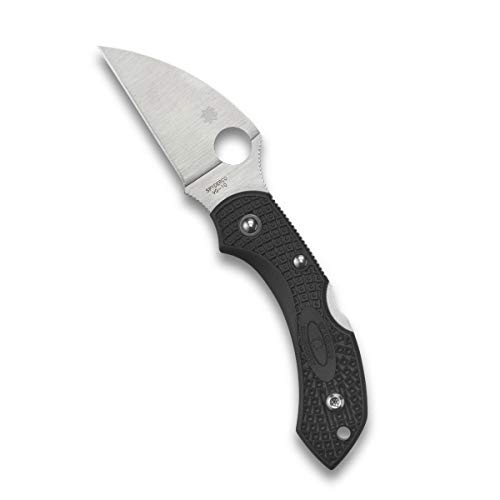 Spyderco Dragonfly 2 Leichtes Signature Messer mit 5,8 cm VG-10 Wharncliffe Klinge und hochfestem schwarzem FRN-Griff - PlainEdge - C28FPWCBK2 Spyderco Dragonfly 2 Leichtes Signature Messer mit 5,8 cm VG-10 Wharncliffe Klinge und hochfestem schwarzem FRN-Griff - PlainEdge - C28FPWCBK2 von Spyderco