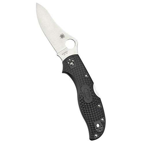 Spyderco, Taschenmesser, Stretch 2 Lockback Black, Klinge: 8.9 cm, schwarz, Klappmesser, Taschenclip, satin finish Spyderco, Taschenmesser, Stretch 2 Lockback Black, Klinge: 8.9 cm, schwarz, Klappmesser, Taschenclip, satin finish von Spyderco