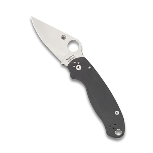 Spyderco, Taschenmesser, para 3 Compression Lock Gray, Klinge: 7.6 cm, G10, Klappmesser, Taschenclip, Satin Finish Spyderco, Taschenmesser, para 3 Compression Lock Gray, Klinge: 7.6 cm, G10, Klappmesser, Taschenclip, Satin Finish von Spyderco