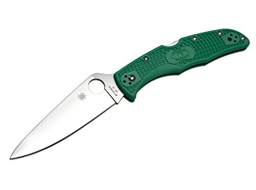 Spyderco C10FPGR Unisex – Erwachsene Taschenmesser Endura Flat Ground Grün, 21,5 cm Spyderco C10FPGR Unisex – Erwachsene Taschenmesser Endura Flat Ground Grün, 21,5 cm von Spyderco