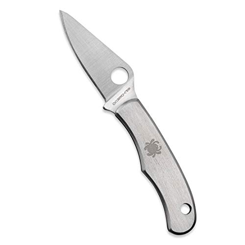 Spyderco Erwachsene Messer Bug Slip Joint Taschenmesser aus Edelstahl, Silber Spyderco Erwachsene Messer Bug Slip Joint Taschenmesser aus Edelstahl, Silber von Spyderco