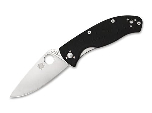 Spyderco Erwachsene Taschenmesser C122gp Tenacious, schwarz, One Size von Spyderco