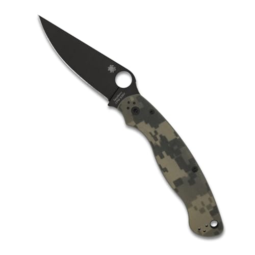 Spyderco Knives Military 2 C36GPCMOBK2 Black S30V Stainless and Camo G-10 Pocket Knife Spyderco Knives Military 2 C36GPCMOBK2 Black S30V Stainless and Camo G-10 Pocket Knife von Spyderco