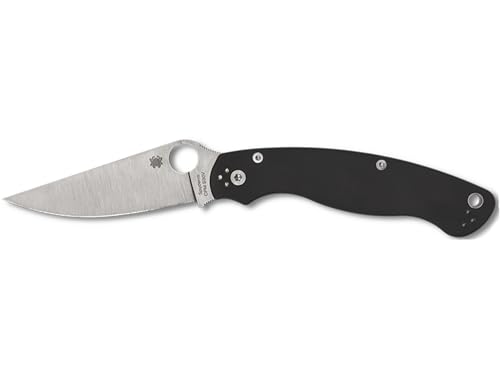 Spyderco Knives Military 2 Lockback C36GP2 S30V Stainless Black G10 Pocket Knife von Spyderco