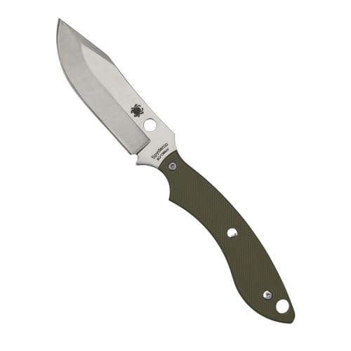 Spyderco Knives Stok Bowie FB49GPOD Green G10 Stainless Clip-Point Knife Spyderco Knives Stok Bowie FB49GPOD Green G10 Stainless Clip-Point Knife von Spyderco
