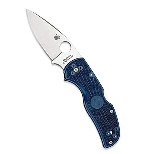 Spyderco Native 5 Lightweight Dunkelblau Klappmesser Taschenmesser C41PDBL5 CPM-S110V von Spyderco