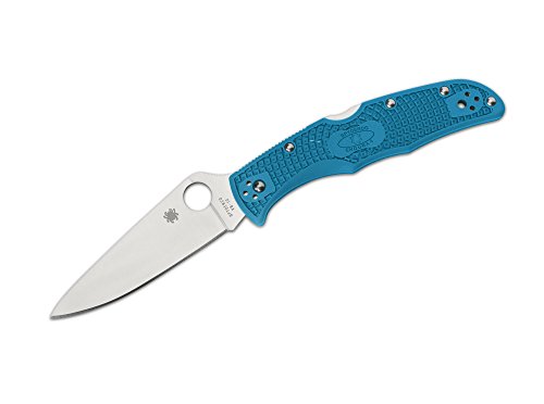 Spyderco,C10FPBL,Unisex – AA8Erwachsene TaschenmesserEndura Flat GroundBlau, 21,5 cm von Spyderco