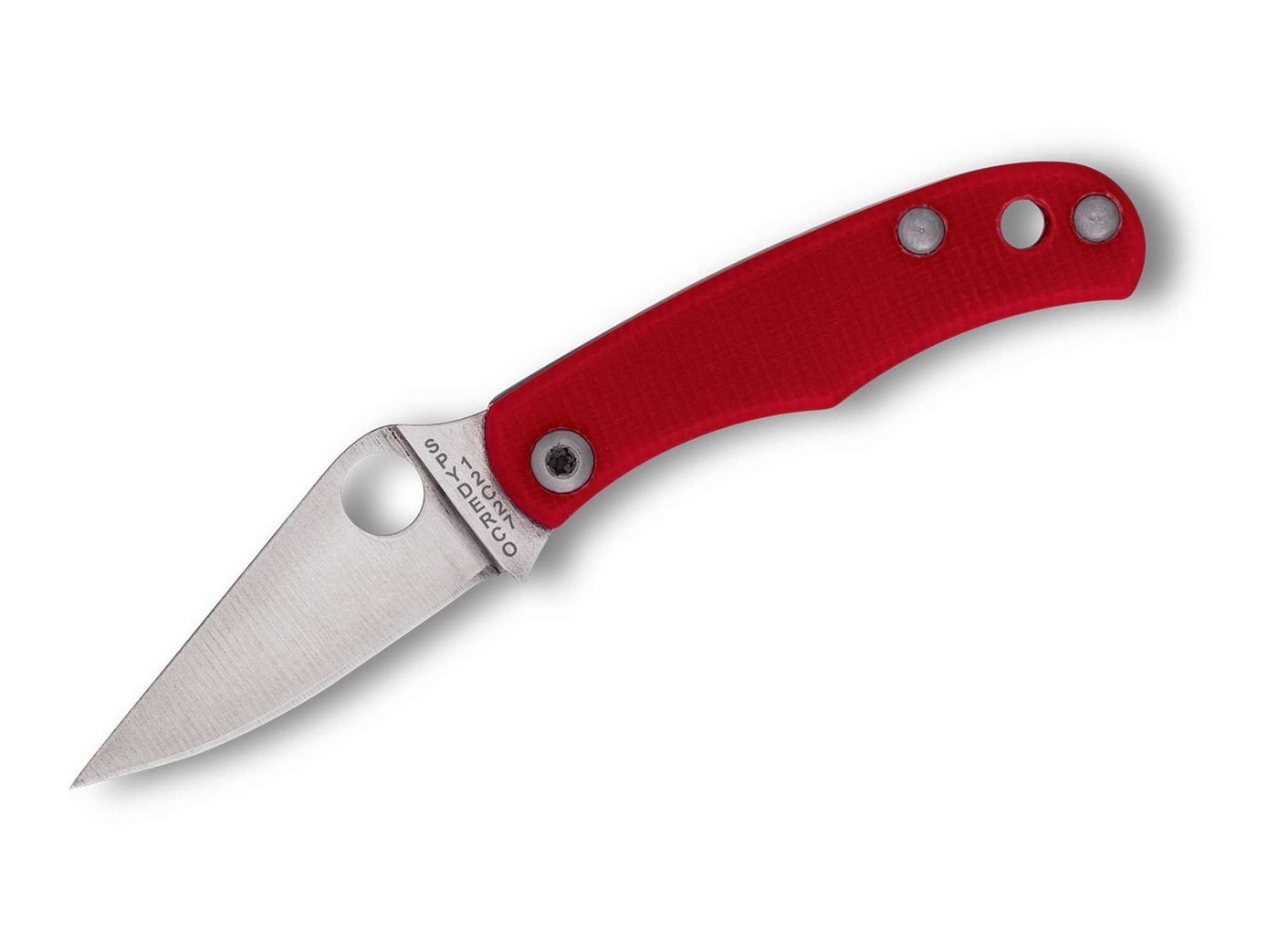 Spyderco Taschenmesser Spyderco Bug G10 Red PlainEdge Spyderco Taschenmesser Spyderco Bug G10 Red PlainEdge von Spyderco