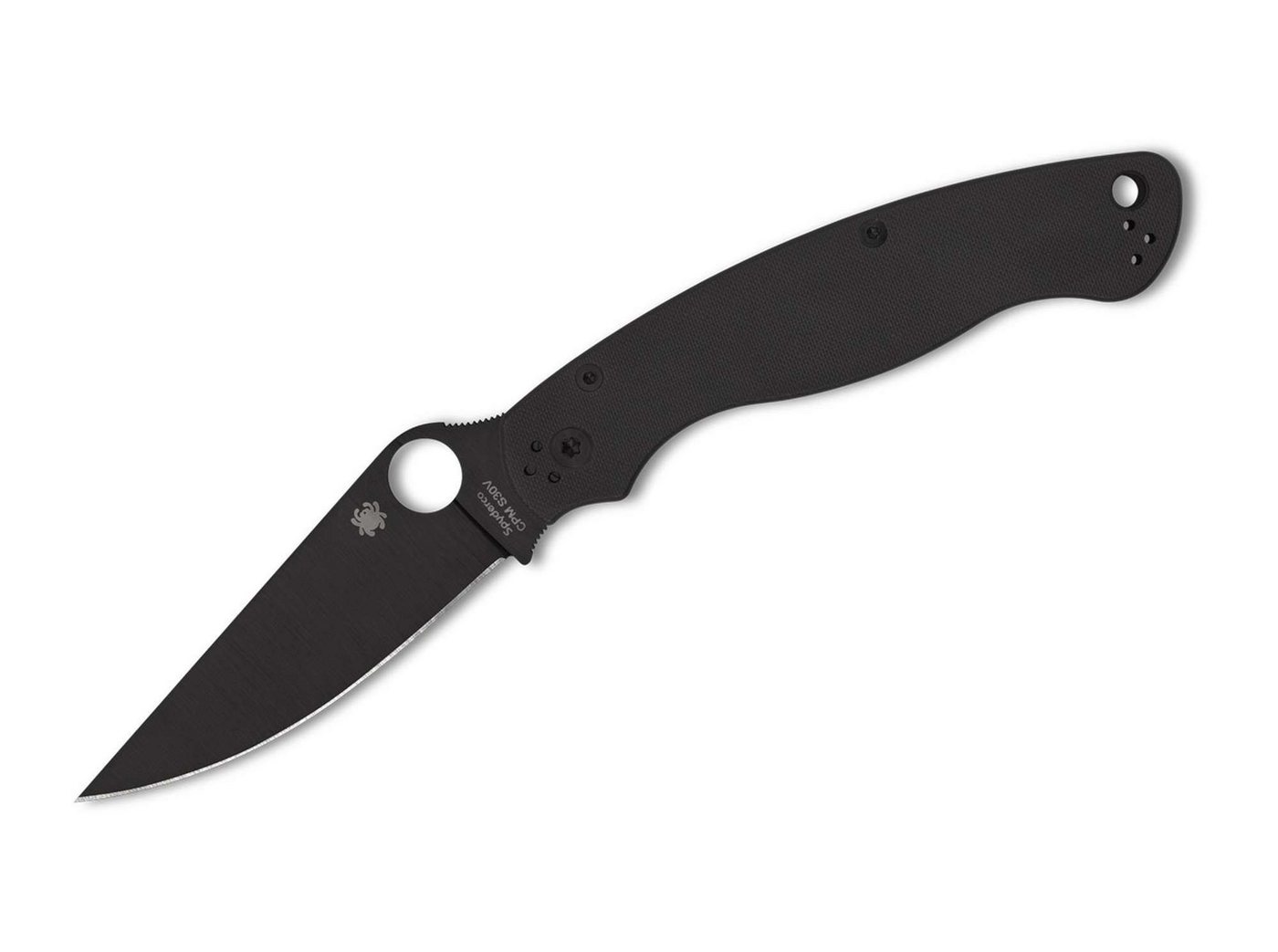 Spyderco Taschenmesser Spyderco Military 2 G10 Black Blade PlainEdge Spyderco Taschenmesser Spyderco Military 2 G10 Black Blade PlainEdge von Spyderco