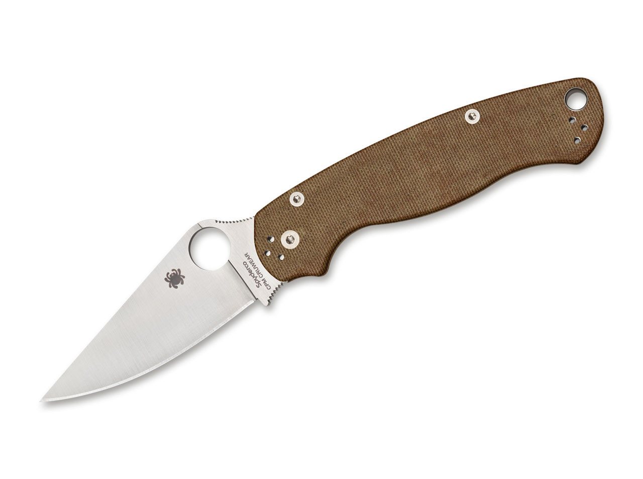 Spyderco Taschenmesser Spyderco Para-Military 2 Brown Micarta CruWear Spyderco Taschenmesser Spyderco Para-Military 2 Brown Micarta CruWear von Spyderco