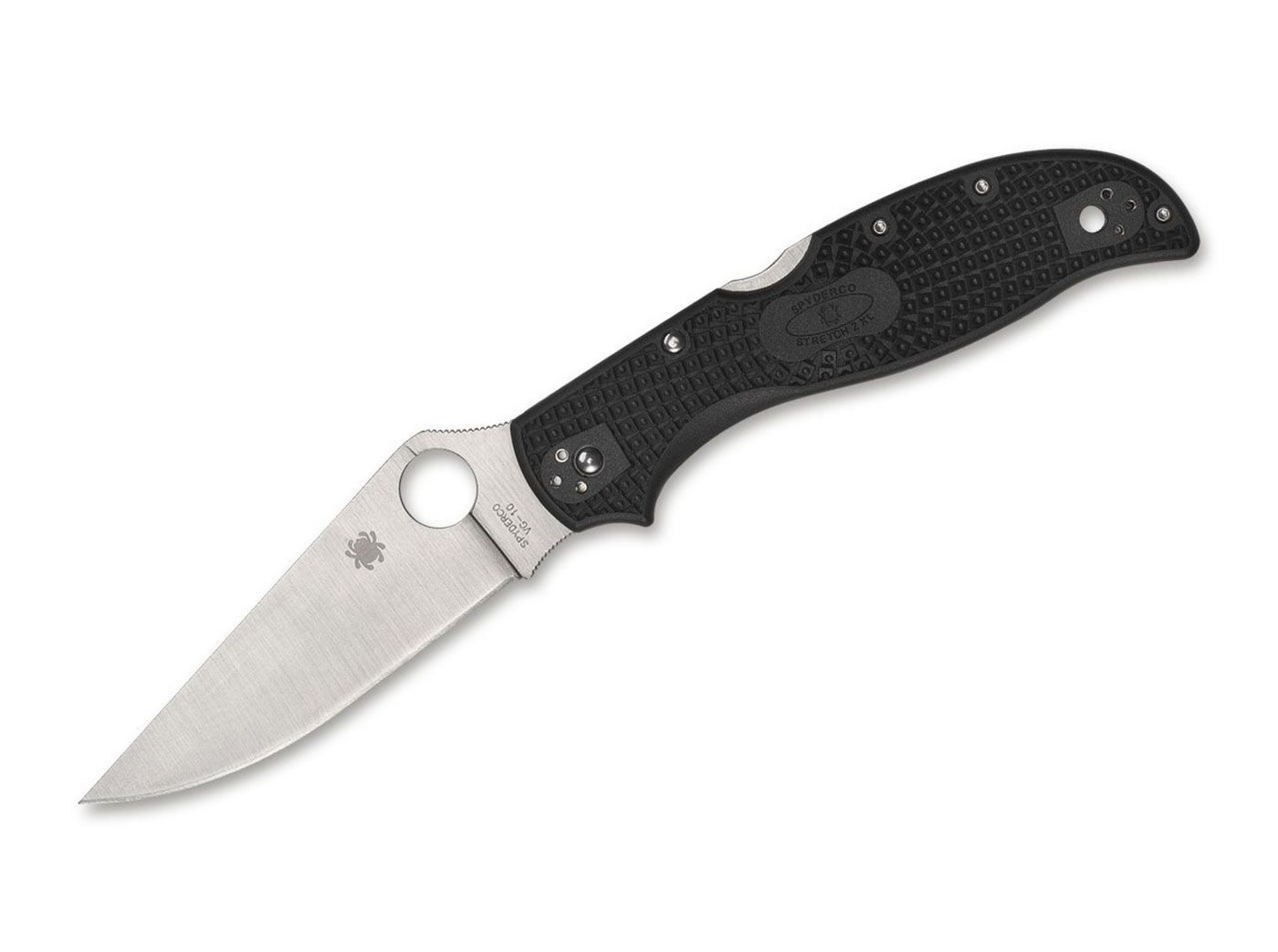 Spyderco Taschenmesser Spyderco Stretch 2 XL Lightweight Black PlainEdge Spyderco Taschenmesser Spyderco Stretch 2 XL Lightweight Black PlainEdge von Spyderco
