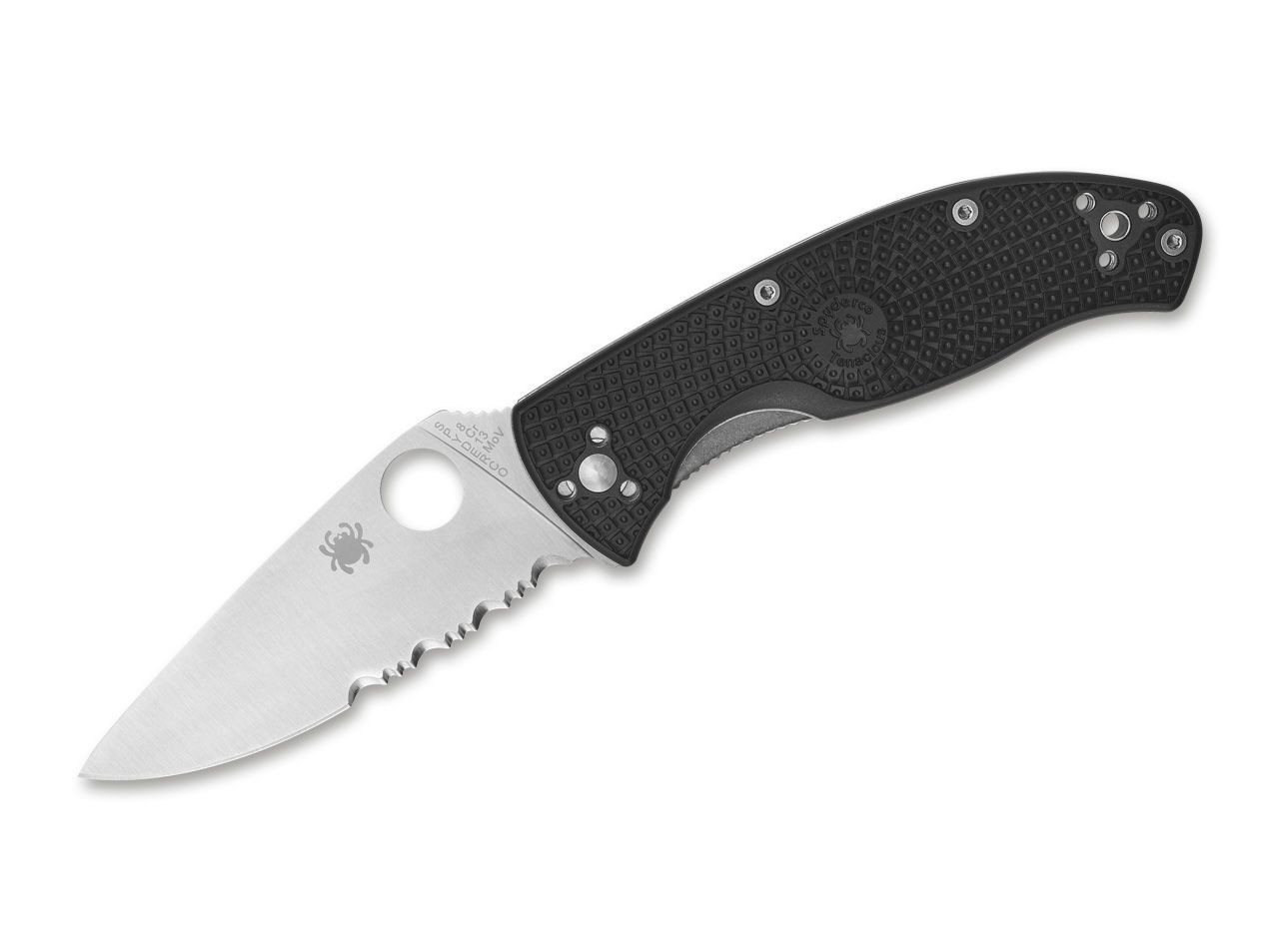 Spyderco Taschenmesser Spyderco Tenacious Lightweight Combination C122PSBK China von Spyderco