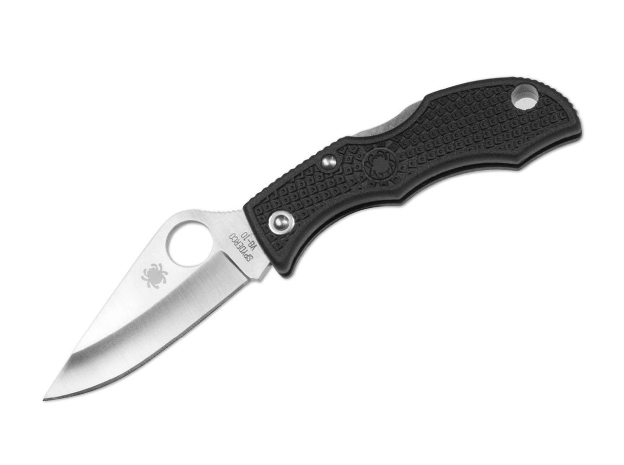 Spyderco Taschenmesser Taschenmesser LadyBug 3 Black Plain von Spyderco