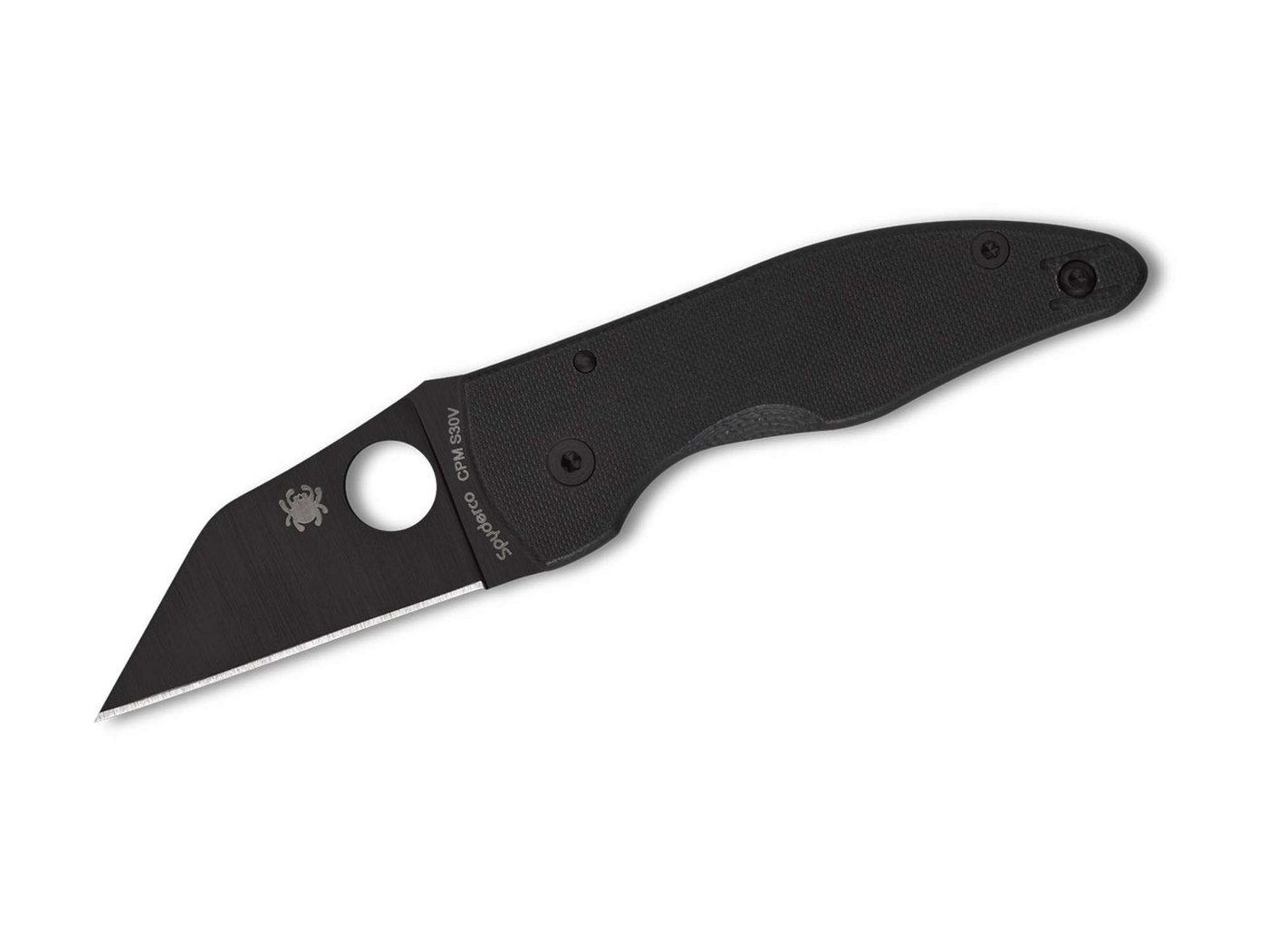 Spyderco Taschenmesser Taschenmesser MicroJimbo G10 Black Blade PlainEdge Spyderco Taschenmesser Taschenmesser MicroJimbo G10 Black Blade PlainEdge von Spyderco