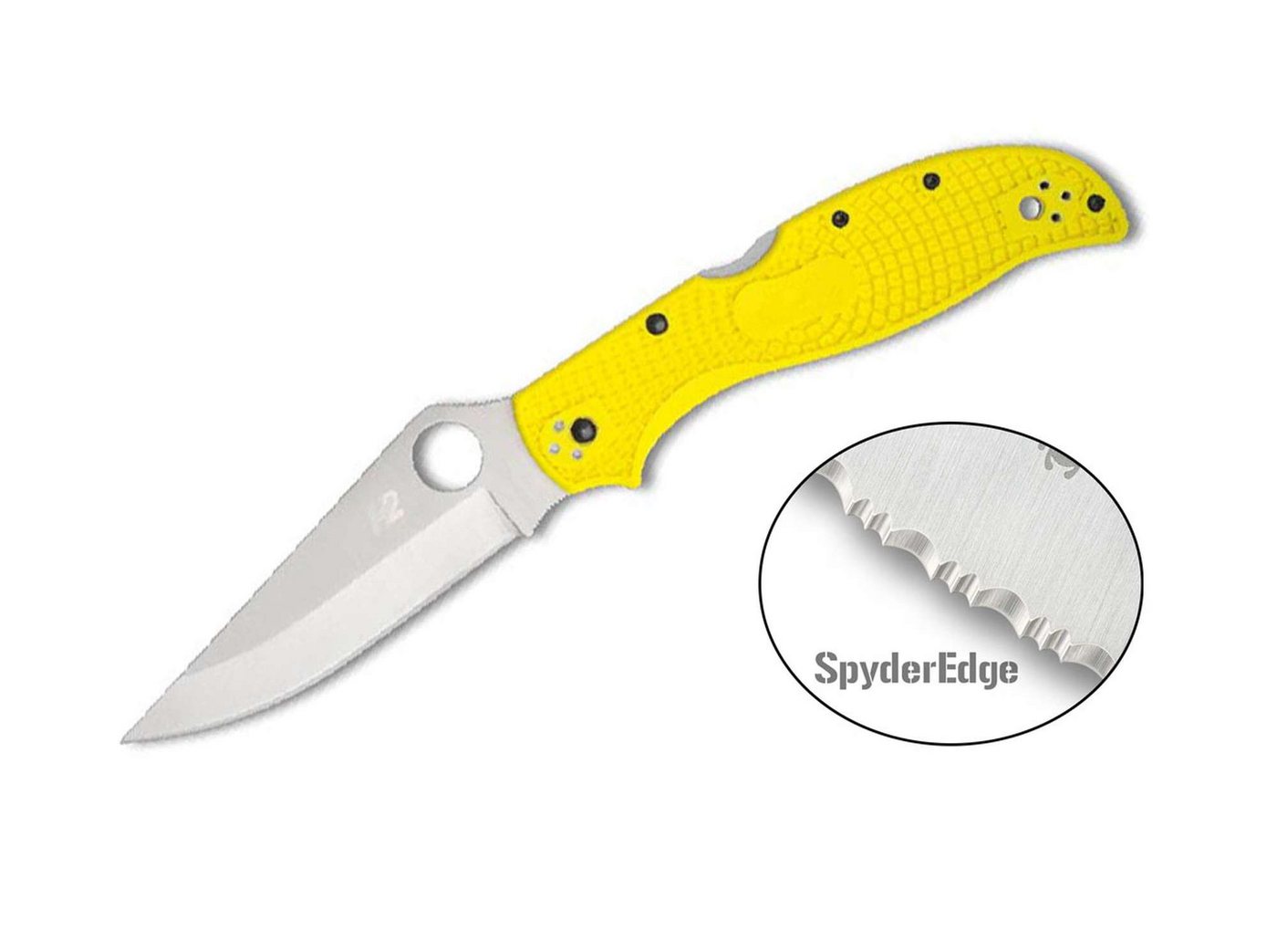 Spyderco Taschenmesser Taschenmesser Stretch 2 XL Lightweight Salt Yellow FRN SpyderEdge Spyderco Taschenmesser Taschenmesser Stretch 2 XL Lightweight Salt Yellow FRN SpyderEdge von Spyderco