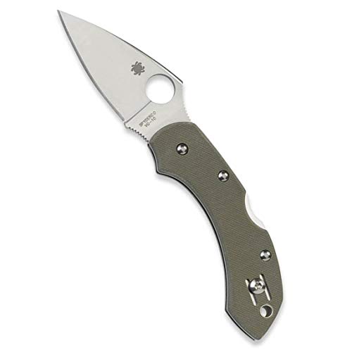 Spyderco Dragonfly, Foliage Green G-10 Handle, Plain Spyderco Dragonfly, Foliage Green G-10 Handle, Plain von Spyderco