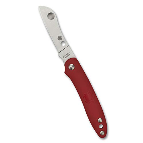 Spyderco, Outdoormesser, Klingenlänge: 5.4 cm, Roadie Red Plain Spyderco, Outdoormesser, Klingenlänge: 5.4 cm, Roadie Red Plain von Spyderco