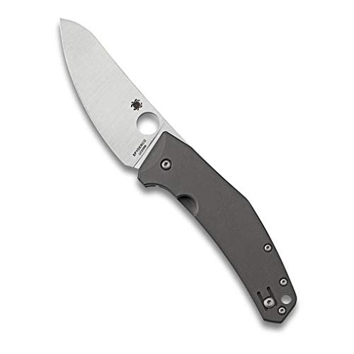 Spyderco - Outdoormesser - Klingenlänge: 8.94 cm - Spydiechef Titanium Framelock Spyderco - Outdoormesser - Klingenlänge: 8.94 cm - Spydiechef Titanium Framelock von Spyderco