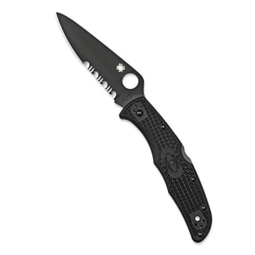 Spyderco Endura 4, Black FRN Handle, Black Blade, ComboEdge Spyderco Endura 4, Black FRN Handle, Black Blade, ComboEdge von Spyderco