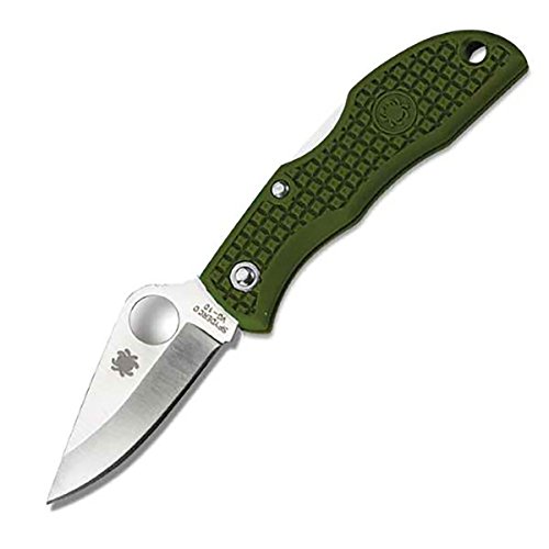 Spyderco Ladybug 3, Foliage Green FRN Handle, Plain von Spyderco