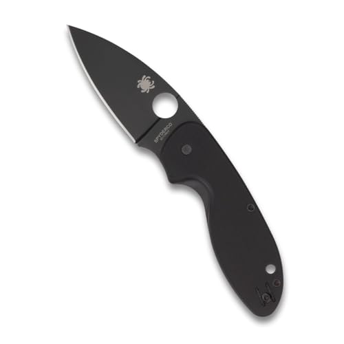 Spyderco Unisex – Erwachsene, schwarz, Taschenmesser, Efficient Linerlock Black, Klinge: 7.6 cm, G10, Klappmesser, Taschenclip, 10,5 cm, C216GPBBK Spyderco Unisex – Erwachsene, schwarz, Taschenmesser, Efficient Linerlock Black, Klinge: 7.6 cm, G10, Klappmesser, Taschenclip, 10,5 cm, C216GPBBK von Spyderco
