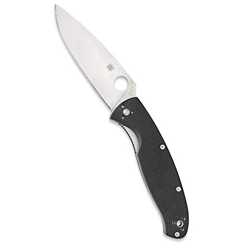 Spyderco Einhandmesser Resilience G-10, Schwarz, One size, C142GP Spyderco Einhandmesser Resilience G-10, Schwarz, One size, C142GP von Spyderco