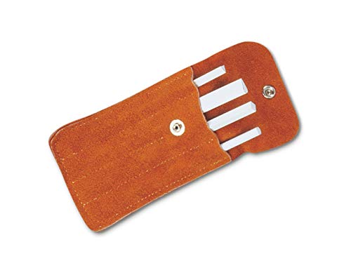 Spyderco Unisex – Erwachsene Messerschärfer Ceramic File Set Schärfgerät, grau, 10 von Spyderco