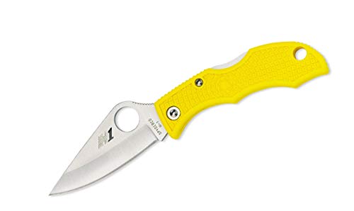 Spyderco Unisex – Erwachsene Taschenmesser Ladybug Salt Yellow, gelb, 11.1 Spyderco Unisex – Erwachsene Taschenmesser Ladybug Salt Yellow, gelb, 11.1 von Spyderco