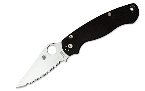 Spyderco Unisex – Erwachsene para-Military 2 Spyderedge Taschenmesser, Schwarz, 21 Spyderco Unisex – Erwachsene para-Military 2 Spyderedge Taschenmesser, Schwarz, 21 von Spyderco