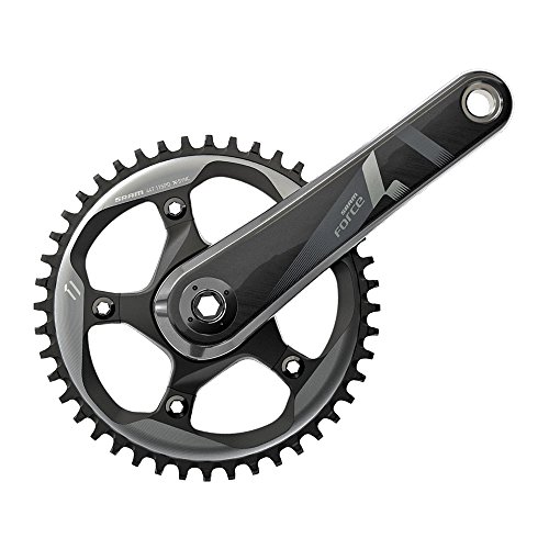 Sram Force1 Kurbel Und Garnituren, schwarz, 172.5mm/42Z Sram Force1 Kurbel Und Garnituren, schwarz, 172.5mm/42Z von Sram
