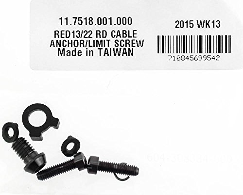 Sram Road Unisex – Erwachsene Schraube Kabel Anker Limit Schaltzugbefestigungsschraube, Schwarz, Einheitsgröße Sram Road Unisex – Erwachsene Schraube Kabel Anker Limit Schaltzugbefestigungsschraube, Schwarz, Einheitsgröße von Sram