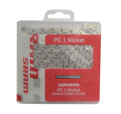 Kette Sram PC 1 Nickel 114 Glieder 1/2 x 1/8 Kette Sram PC 1 Nickel 114 Glieder 1/2 x 1/8 von Sram