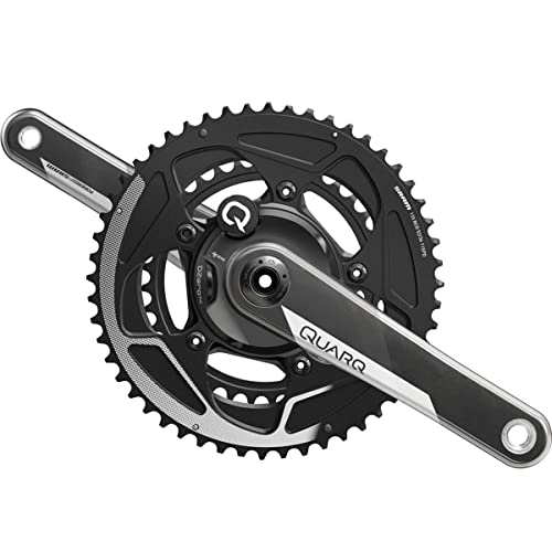 Quarq Unisex – Erwachsene DZero Kettenradgarnitur Powermeter, Schwarz/Silber, 170 mm Quarq Unisex – Erwachsene DZero Kettenradgarnitur Powermeter, Schwarz/Silber, 170 mm von Sram