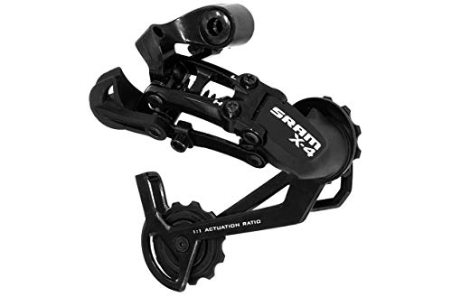 SRAM 141970 MTB Schaltwerke X.4, schwarz, Standard SRAM 141970 MTB Schaltwerke X.4, schwarz, Standard von Sram