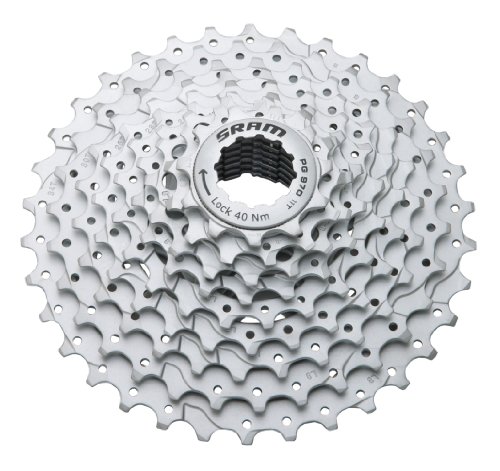 SRAM Kassette PG-970 MTB, Satin Verchromt, 11-34T von Sram