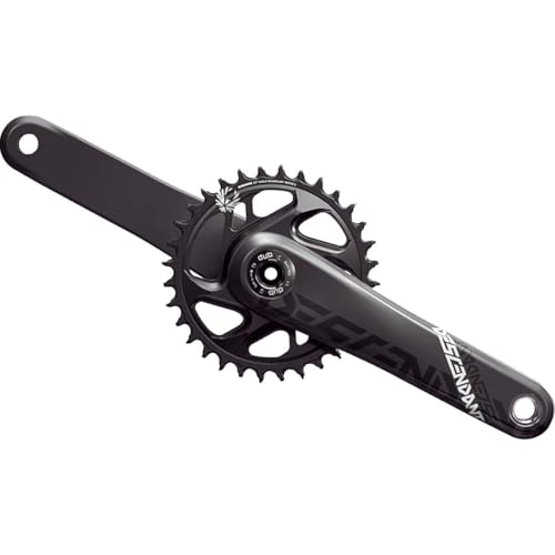 SRAM Corporation Eur Truvativ SRAM Truvativ Kurbelgarnitur Descendant Eagle Carbon DM Dub Innenlager, Boost 148, 00.6118.531.002 Kurbel, Schwarz, 175mm, 32T von Truvativ