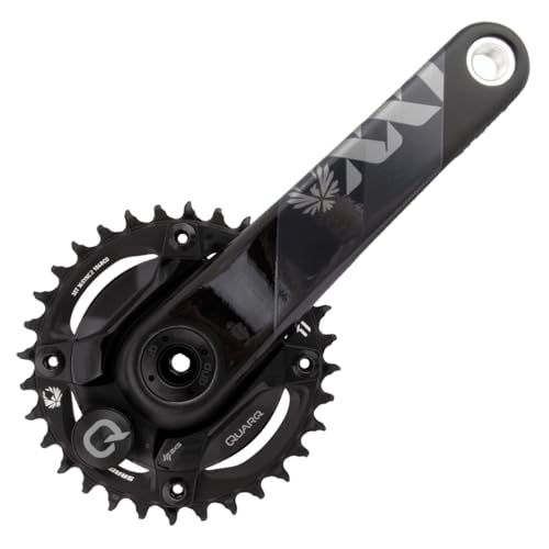SRAM Unisex – Erwachsene XX1 Eagle Kettenradgarnitur Powermeter, schwarz, 175 mm SRAM Unisex – Erwachsene XX1 Eagle Kettenradgarnitur Powermeter, schwarz, 175 mm von Sram