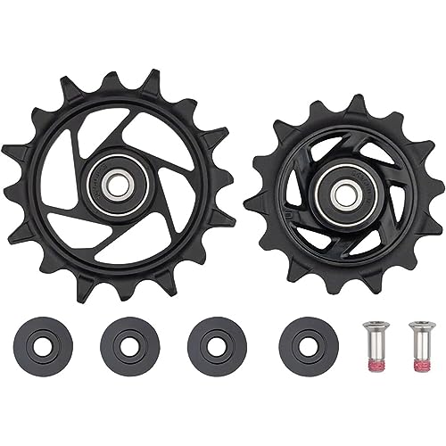 SRAM XX Eagle T-Type AXS Schaltwerk-Riemenscheiben-Set – 14 t Oben und 16 t unten SRAM XX Eagle T-Type AXS Schaltwerk-Riemenscheiben-Set – 14 t Oben und 16 t unten von Sram