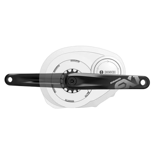Sram 00.6118.452.001 Kurbel, Schwarz, 1-Fach Sram 00.6118.452.001 Kurbel, Schwarz, 1-Fach von Sram